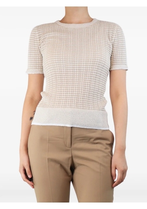 rag & bone striped rib-knit top - Neutrals