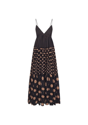 Simon Miller Romi polka-dot maxi dress - Black