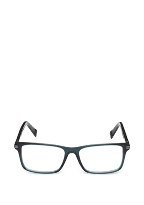 Zegna rectangle-frame glasses - Green