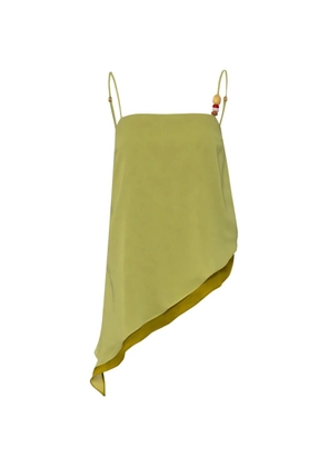 Baobab Noa asymmetrical-hem sleeveless blouse - Green