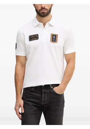 Aeronautica Militare Frecce Tricolori patch-appliqué polo shirt - White