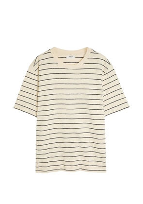 NN07 horizontal-stripe T-shirt - Neutrals