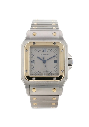 Cartier 1990's Santos Galbée 41mm watch - Neutrals