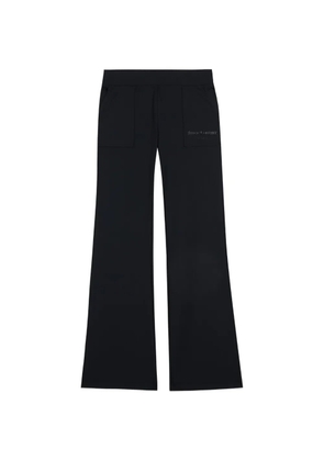 Juicy Couture logo-embroidered low-rise trousers - Black