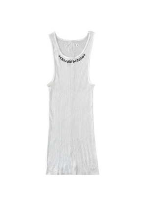 Chrome Hearts x Mayumi Foti logo-print tank top - White