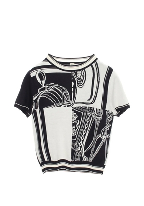 Hermès Pre-Owned 2010s En Desordre Finesse T-shirt - Blue