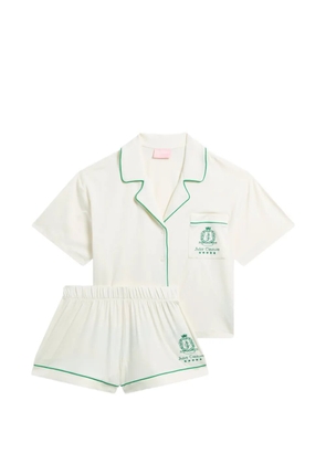 Juicy Couture short-sleeve pajama set - White