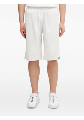 Gramicci elasticated logo-patch shorts - Neutrals
