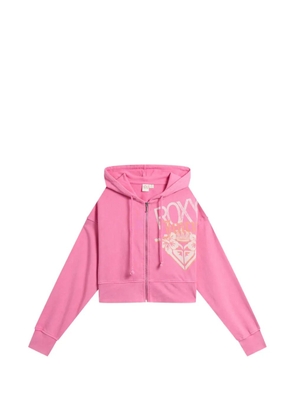 Juicy Couture x Roxy logo-print hoodie - Pink