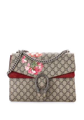 Gucci Pre-Owned Dionysus Bag Blooms Print GG Coated Canvas Medium shoulder bag - Brown