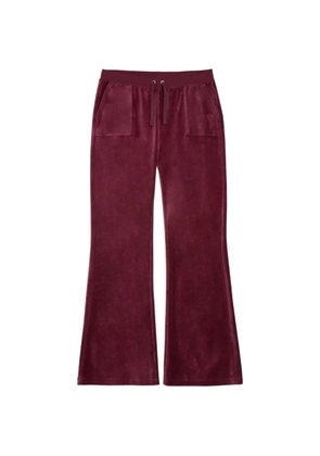 Juicy Couture Heritage velour track pants - Red