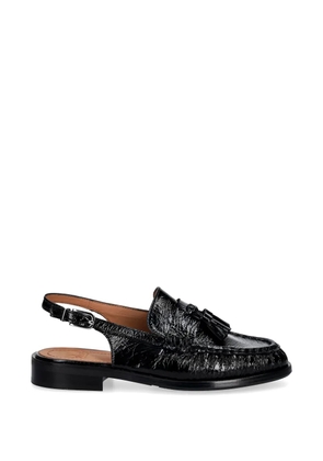 BILLI BI tassel-detail slingback loafers - Black