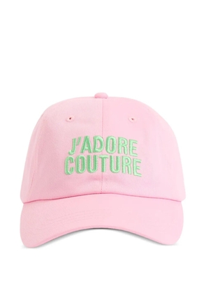 Juicy Couture embroidered-logo cap - Pink