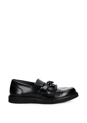 Fred Perry x George Cox leather loafers - Black