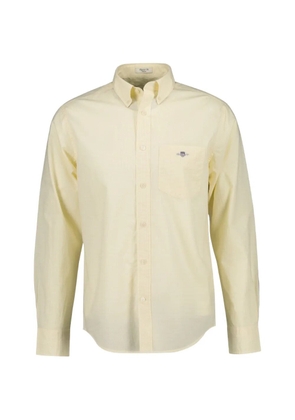 Gant Classic gingham-check button-down shirt - Yellow