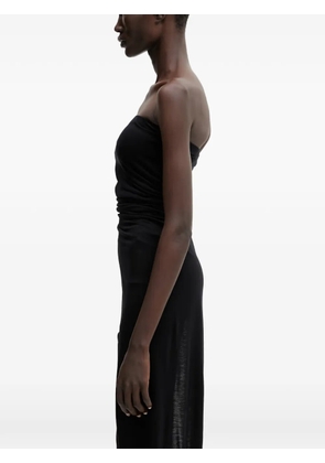 Rick Owens Lilies ruched strapless top - Black