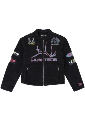 SP5DER sherpa jacket - Black