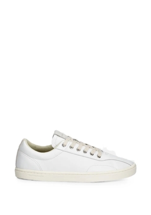 Stepney Workers Club Surma leather panelled sneakers - White
