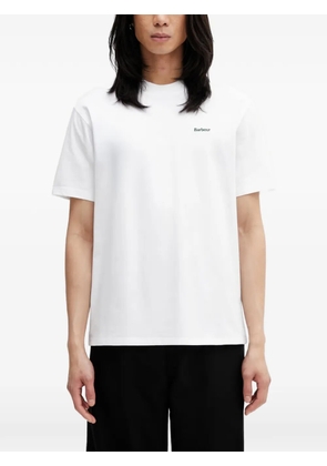 Barbour Dalton logo-embroidered T-shirt - White