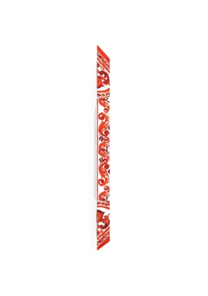 Dolce & Gabbana Maiolica-print scarf - Red