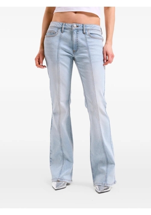 Juicy Couture Crown-embroidered flared jeans - Blue