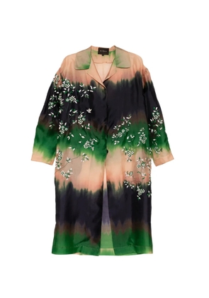 Biyan bead-embellished coat - Black