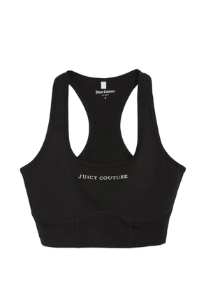 Juicy Couture interlock racerback sports bra - Black
