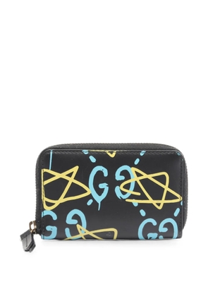 Gucci Pre-Owned 2010s Ghost leather coin purse - Black