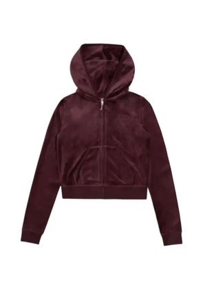 Juicy Couture Heritage velour hoodie - Red
