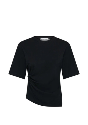 Anna Quan Cleo ruched T-shirt - Black