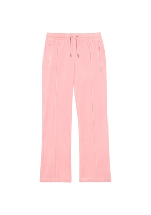Juicy Couture Scorpio diamanté velour track pants - Pink