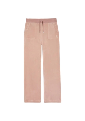 Juicy Couture Del Ray velour track pants - Pink