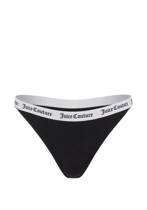 Juicy Couture logo-waistband briefs (set of three) - Black