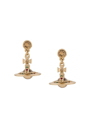 Vivienne Westwood Petite Orb drop earrings - Gold