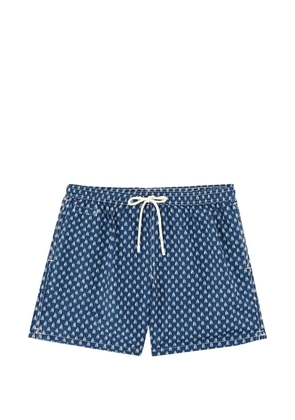 MC2 Saint Barth sailboat-print swim shorts - Blue
