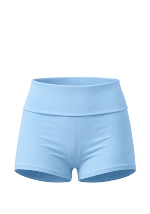 AXEL 113 micro foldover shorts - Blue