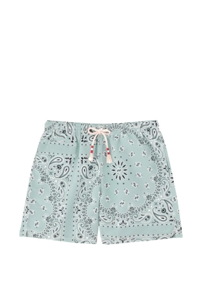 MC2 Saint Barth bandana-print swim shorts - Green