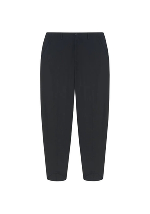 Nanushka pressed-crease tapered trousers - Black