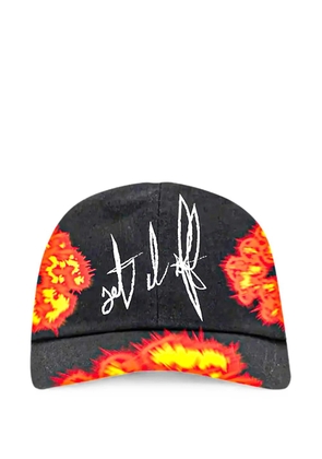 Denim Tears x Offset graphic-print baseball cap - Black