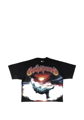 GODSPEED Burnt Bridges graphic-print T-shirt - Black