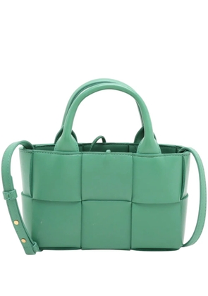 Bottega Veneta Pre-Owned 2012-2026 Candy Nappa Maxi Intrecciato Arco Tote satchel - Green