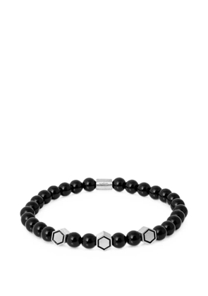 Tateossian beaded hexagonal-detail bracelet - Silver