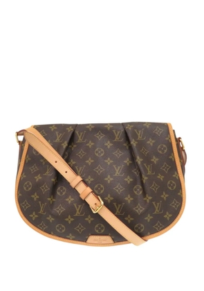 Louis Vuitton Pre-Owned 2011 Monogram Menilmontant MM crossbody bag - Brown