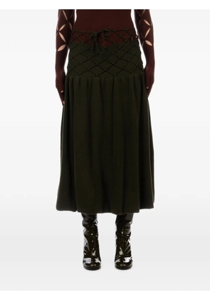 Isa Boulder green skirt