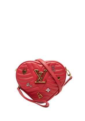 Louis Vuitton Pre-Owned 2018 Calfskin Embellished New Wave Love Lock crossbody bag - Red