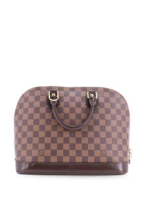 Louis Vuitton Pre-Owned Alma Handbag Damier PM satchel - Brown