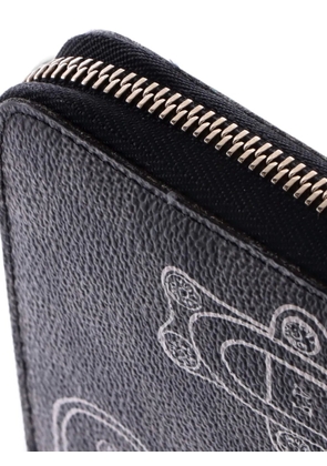 Louis Vuitton Pre-Owned Zippy Organizer Limited Edition Trunks and Locks Damier Graphite small wallets - Black
