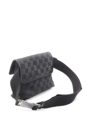 Gucci Pre-Owned 00s GG canvas belt bag - Black