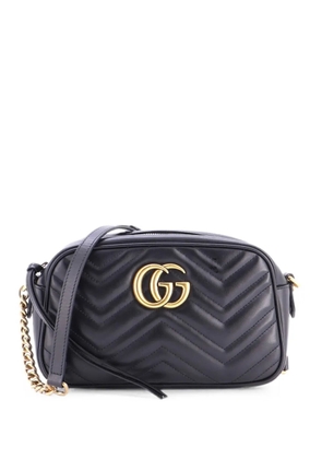 Gucci Pre-Owned GG Marmont Shoulder Bag Matelasse Leather Small crossbody bag - Black