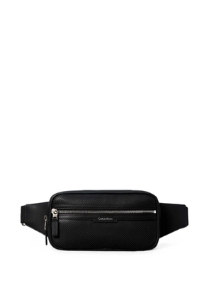 Calvin Klein perforated-detail belt bag - Black